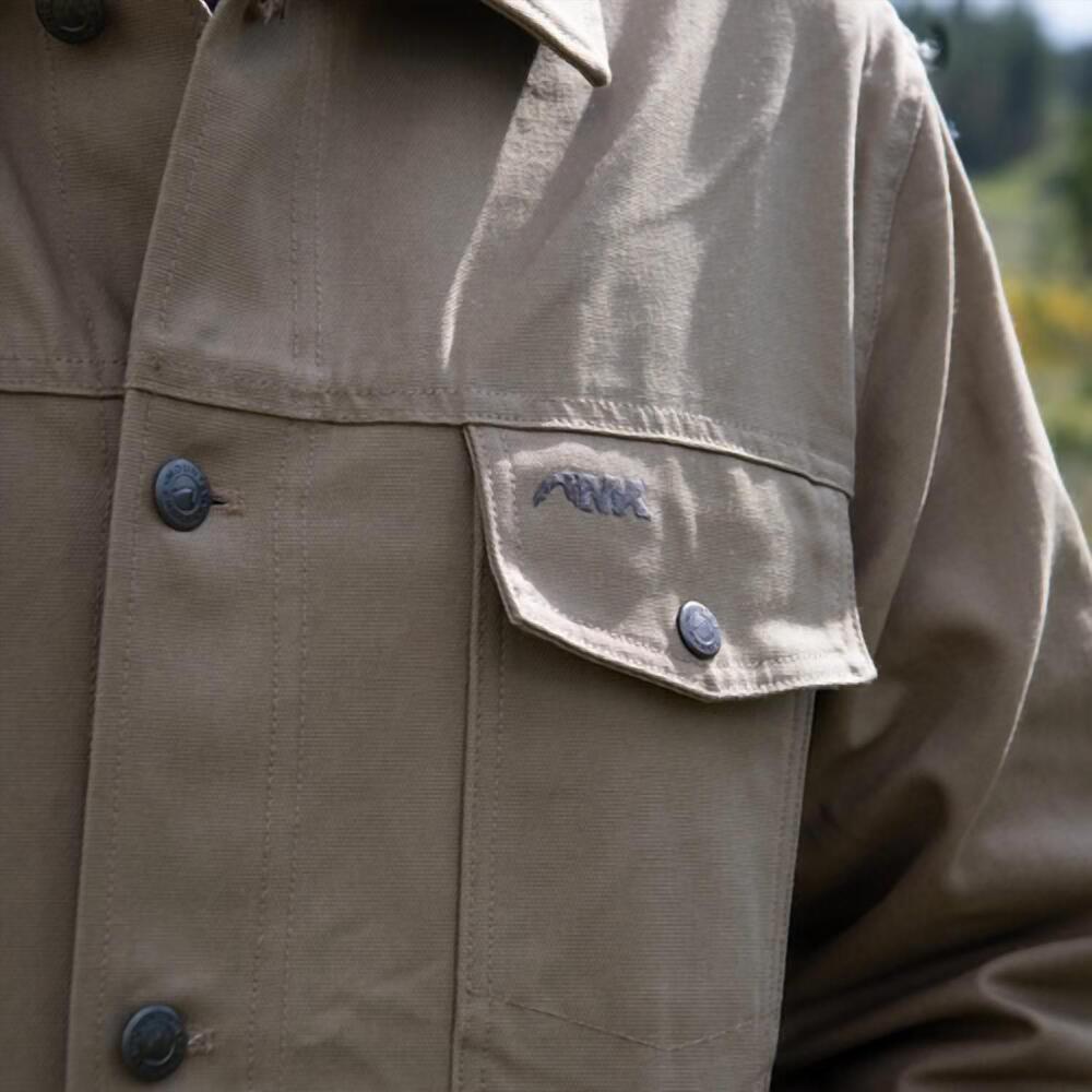 NEW MOUNTAIN KHAKIS men's sullivan utility jacket in tobacco - Picture 4 of 4